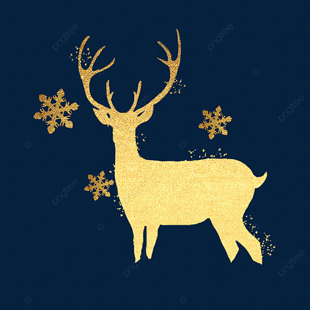 BG Golden Reindeers Logo